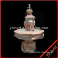 Garden Stone Lion Head Fountain, Water lion fountain YL-W111